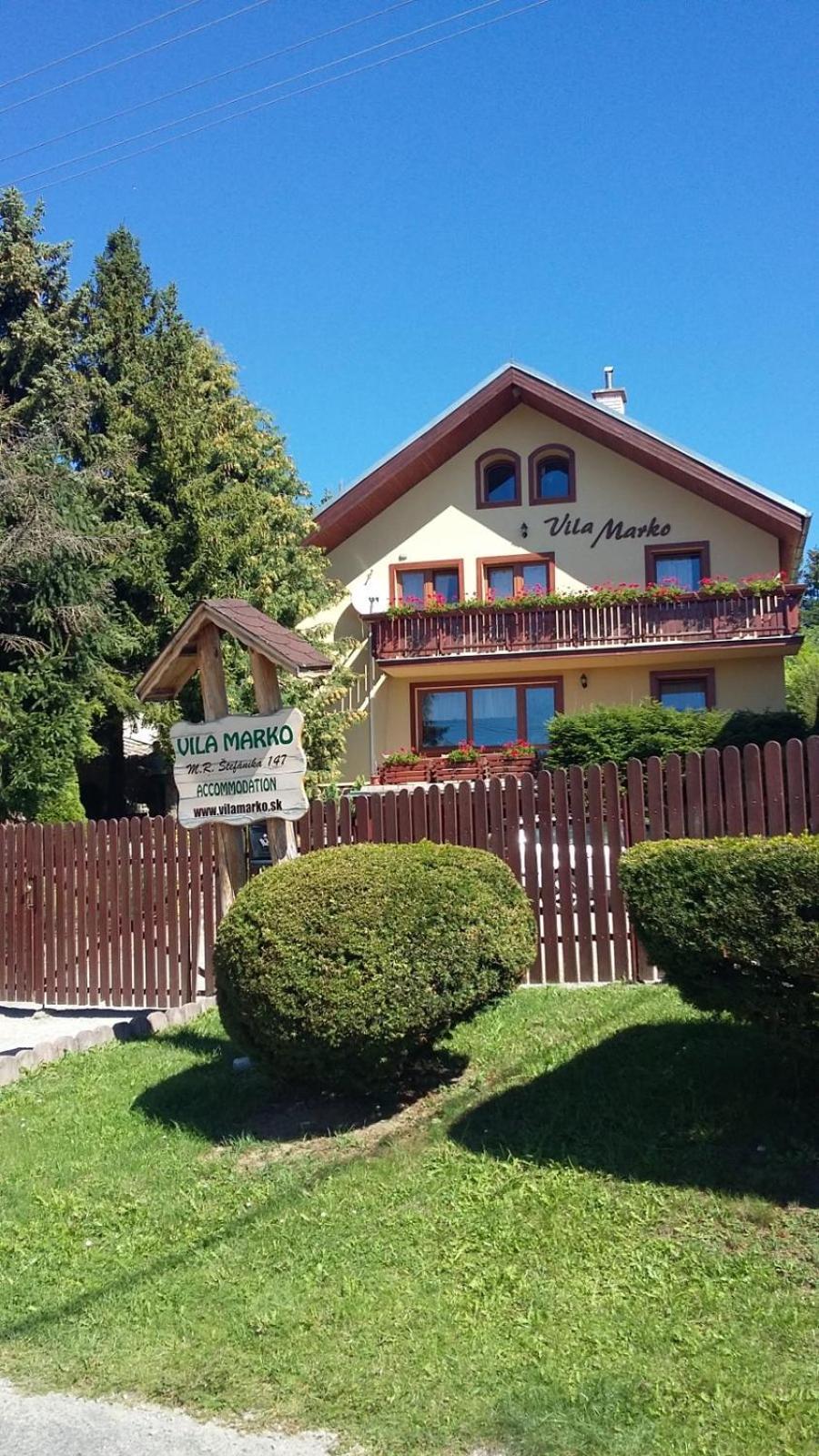 维拉马尔科酒店 Nová Lesná 外观 照片